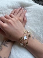 Pulsera Trébol Alhambra Dorada - Image 2