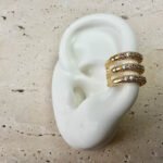 Earcuff Triple Brillo