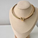 Choker Nudo Dorado