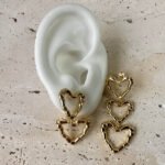 Aretes Trío Corazón