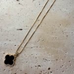 Cadena Trébol Alhambra Negro