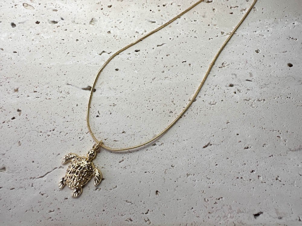 9803-cadena-careyes-oruga-azul-joyeria Cadena Careyes - Image 1