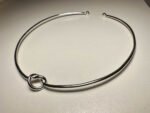 Choker Nudo Plateado